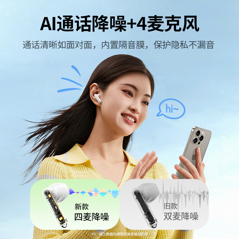 意昂2HiTune H5真无线蓝牙耳机