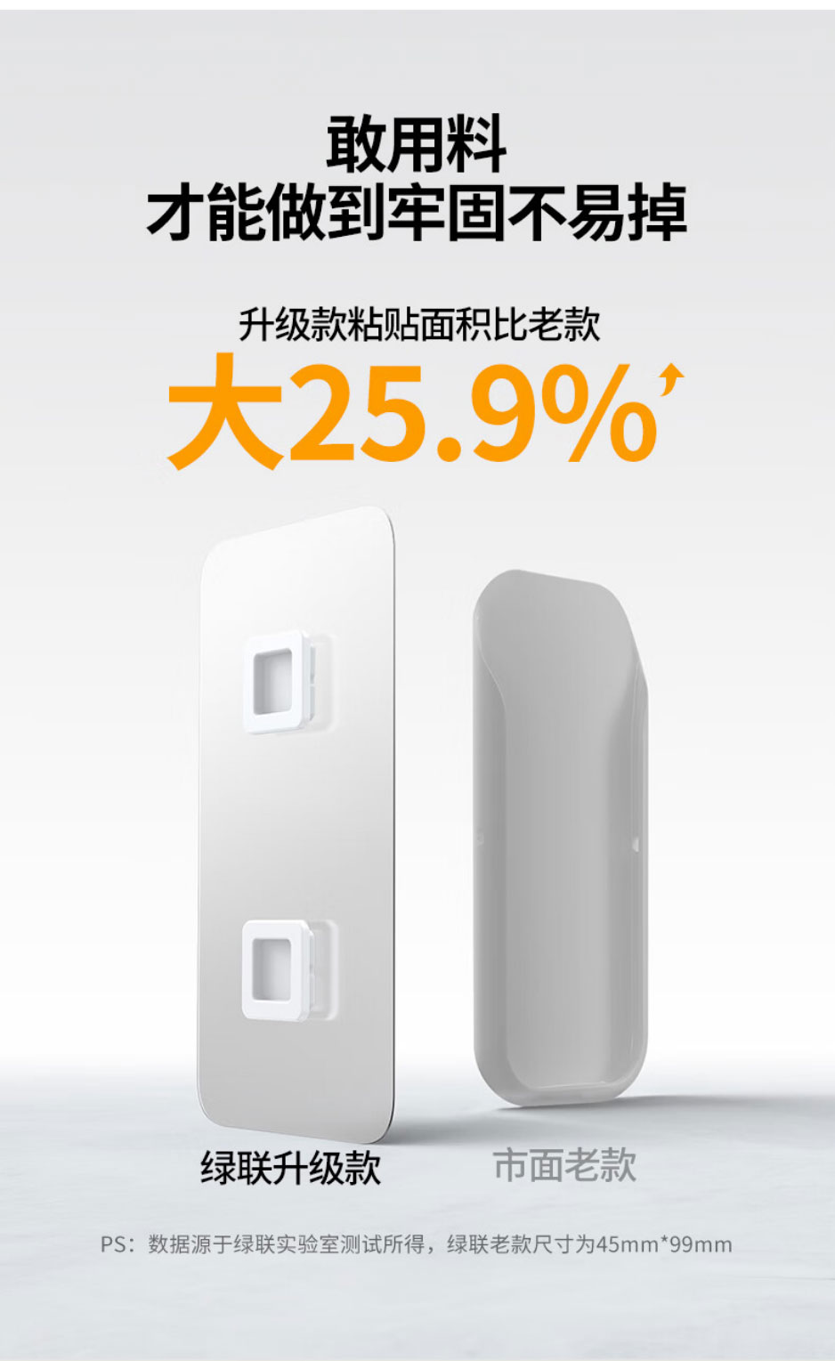 意昂2强力无痕墙面插座固定器 LP832