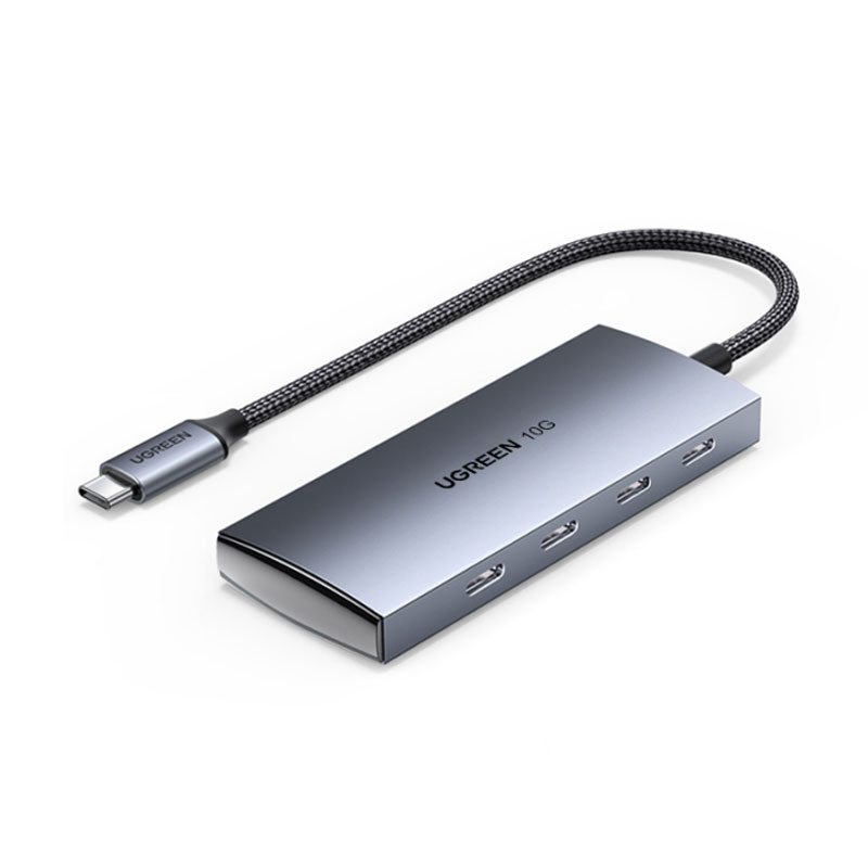 意昂2Type-C3.2分线器 10Gbps四口高速集线器HUB拓展坞