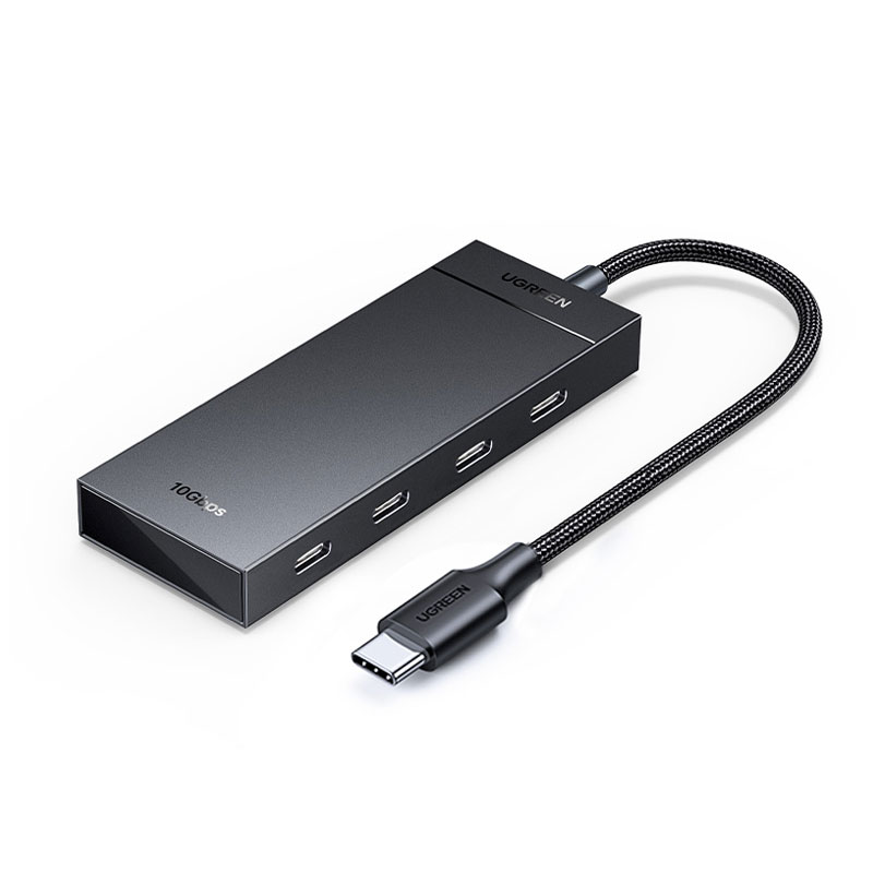 意昂2USB Type-C 四口集线器HUB 一拖四拓展坞