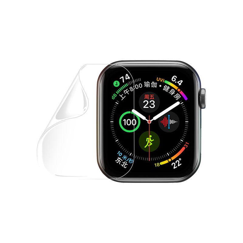 意昂2苹果手表膜适用iWatch7/6/5/4/SE2全屏防刮水凝膜