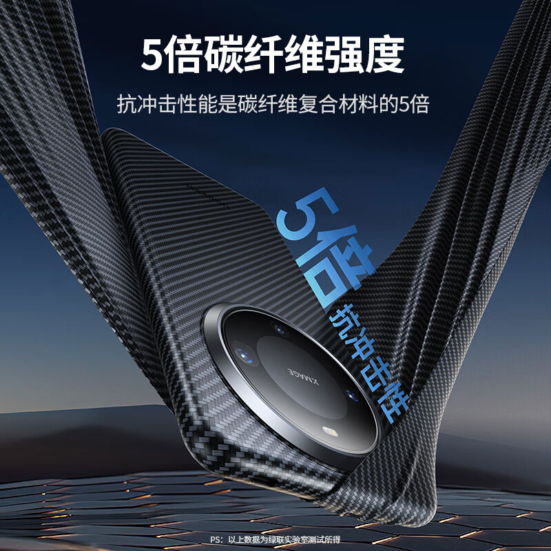 意昂2 华为Mate60Pro芳纶纤维磁吸手机壳