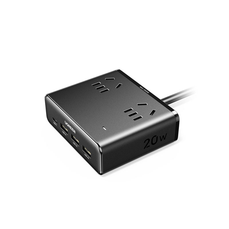 意昂2氮化镓20W快充插排 迷你多功能智充魔盒