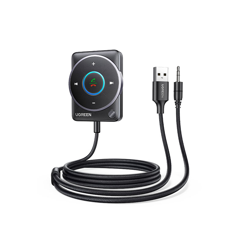 意昂2车载AUX蓝牙接收器5.4版 无线音频适配器