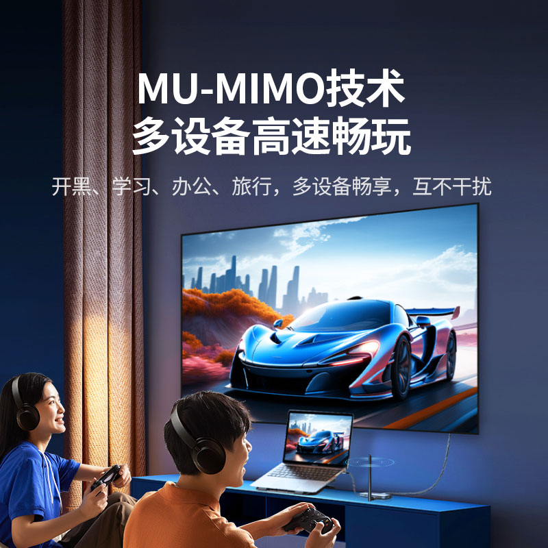 意昂2AX900免驱双频无线网卡