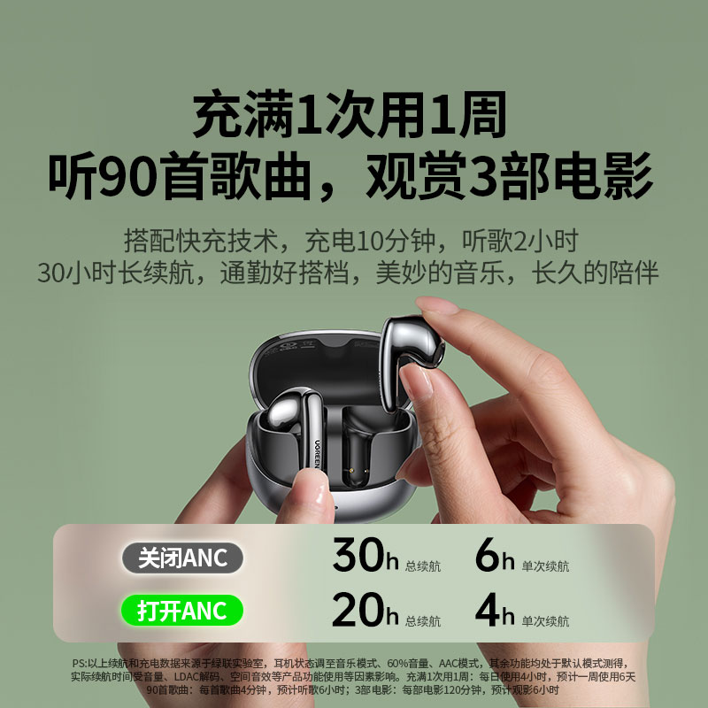 意昂2HiTune H6 Pro蓝牙耳机 双色可选