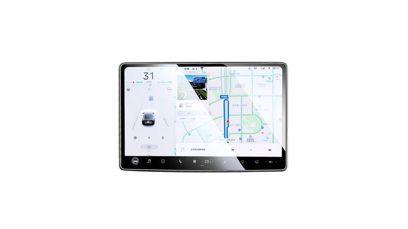 意昂2特斯拉钢化膜 贴膜教程-SP341-15626