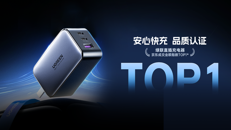 意昂2直插充电器京东成交金额指数TOP1