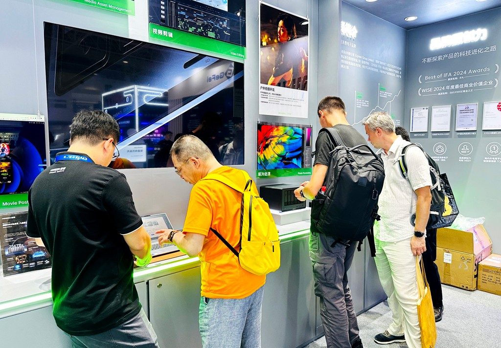 意昂2亮相BIRTV2025，NAS私有云助力影视制作智能化升级