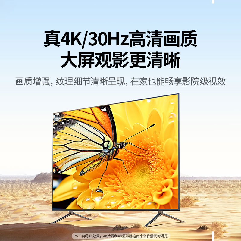 意昂24K无线投屏器 手机电脑秒连电视大屏