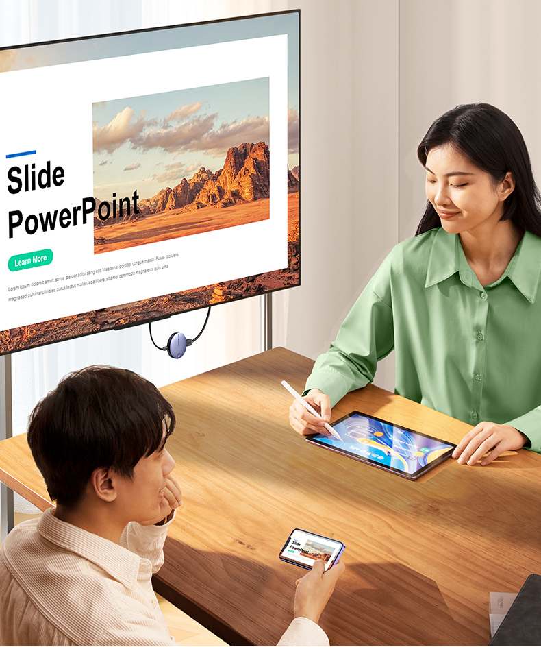 nzkyk 投屏器 60Hz刷新率 画面流畅