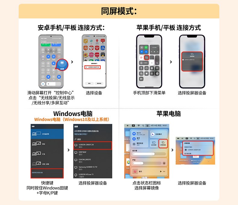 意昂2CM658-15674 电脑投屏 操作简单