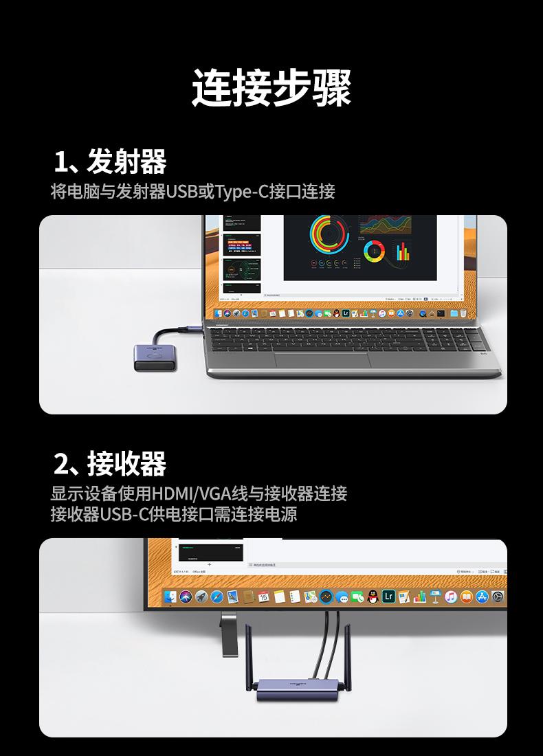 意昂2企业级投屏器 双天线 增强信号接收