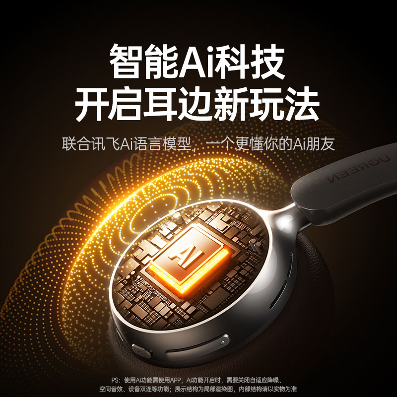 意昂2Retro3复古头戴式主动降噪耳机