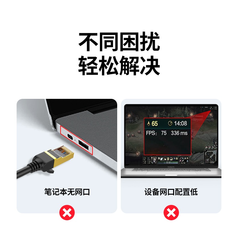 意昂2百兆网卡 100Mbps传输 比WiFi更稳定