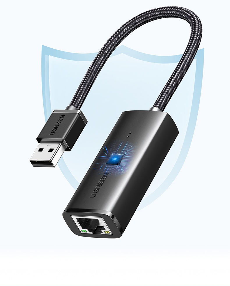 意昂2百兆有线网卡 在线会议稳定 远程沟通清晰