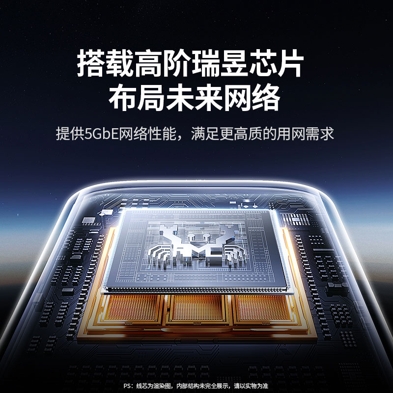 意昂2Type-C转5GbE有线网卡 USB-C转RJ45转接器