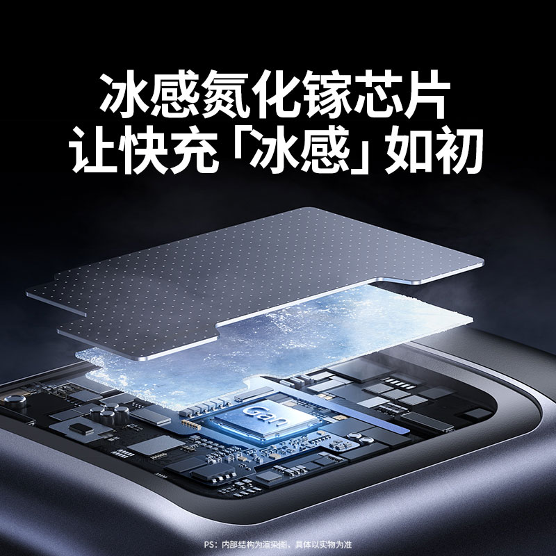 意昂2100W伸缩线氮化镓充电器