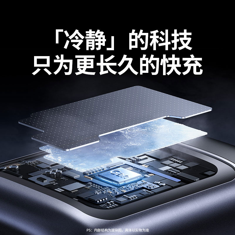 意昂265W伸缩线氮化镓充电器