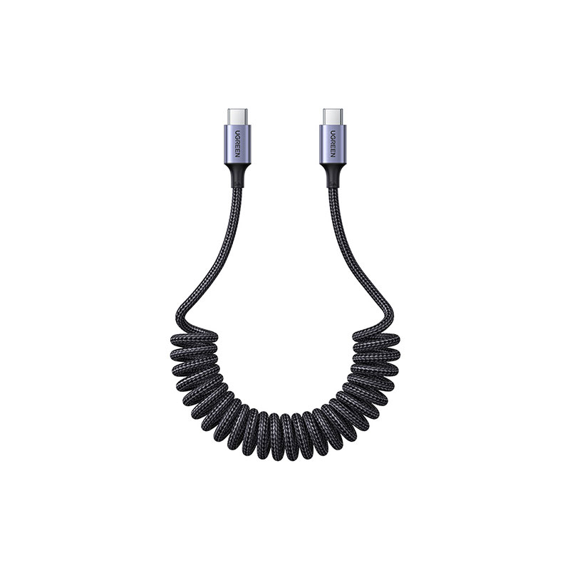 意昂2车载伸缩弹簧数据线 PD100W 快充支持 CarPlay