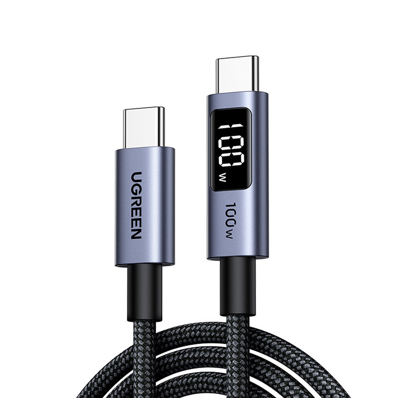 意昂2PD100W数显双头 Type-C 数据线