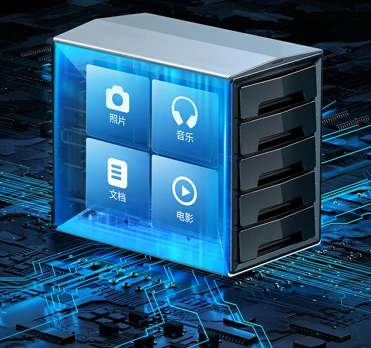 意昂2阵列盒USB-C转SATA传输结构说明