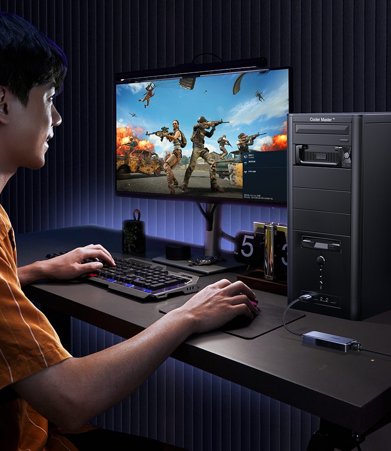 意昂25GbE网卡 20cm线长 移动办公便携首选