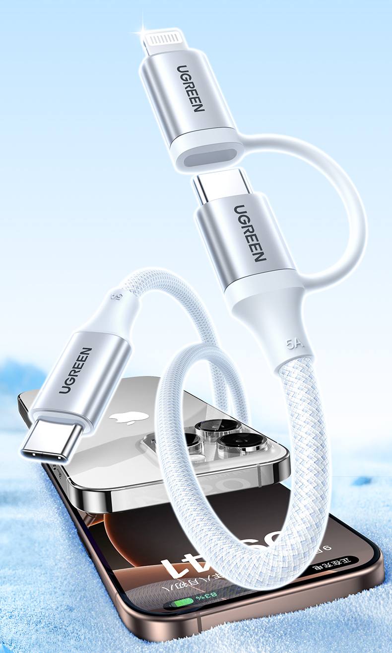 意昂2L702双接口设计兼容苹果与安卓设备