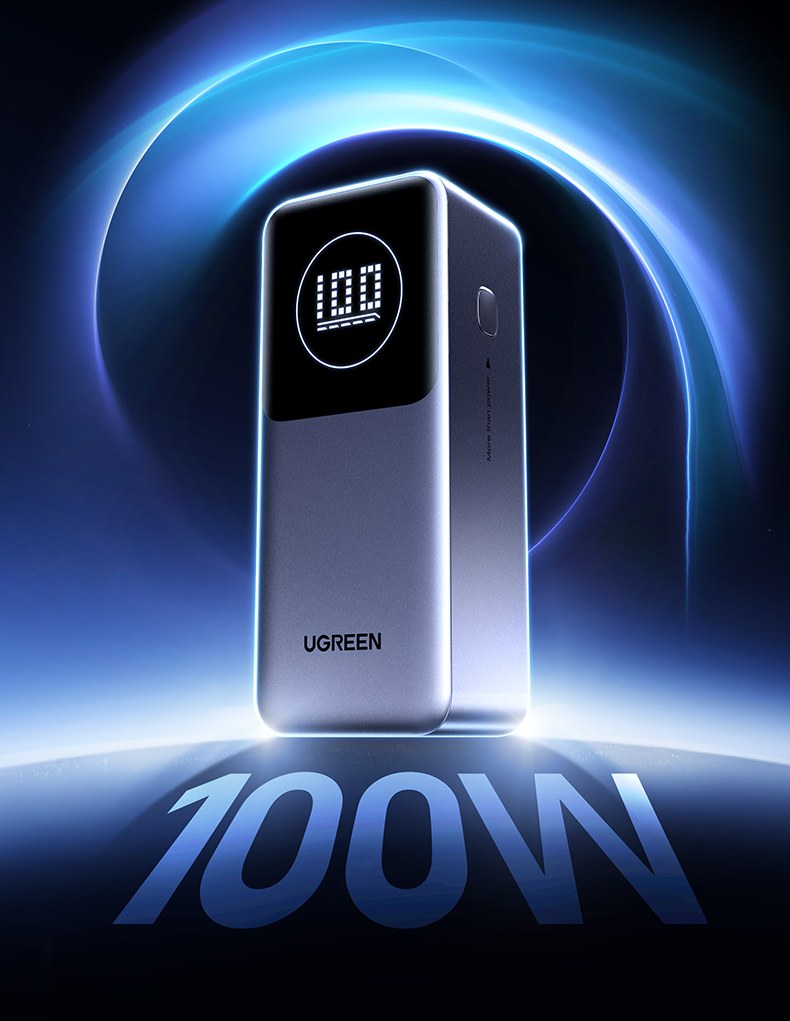 PB724 100W快充30分钟充55% MacBook Pro适用