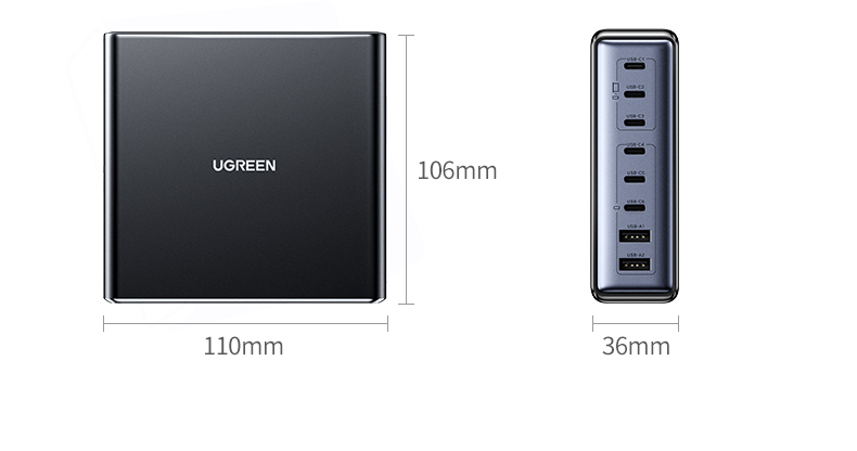 USB-C快充协议兼容 意昂2X766 适配苹果华为小米设备
