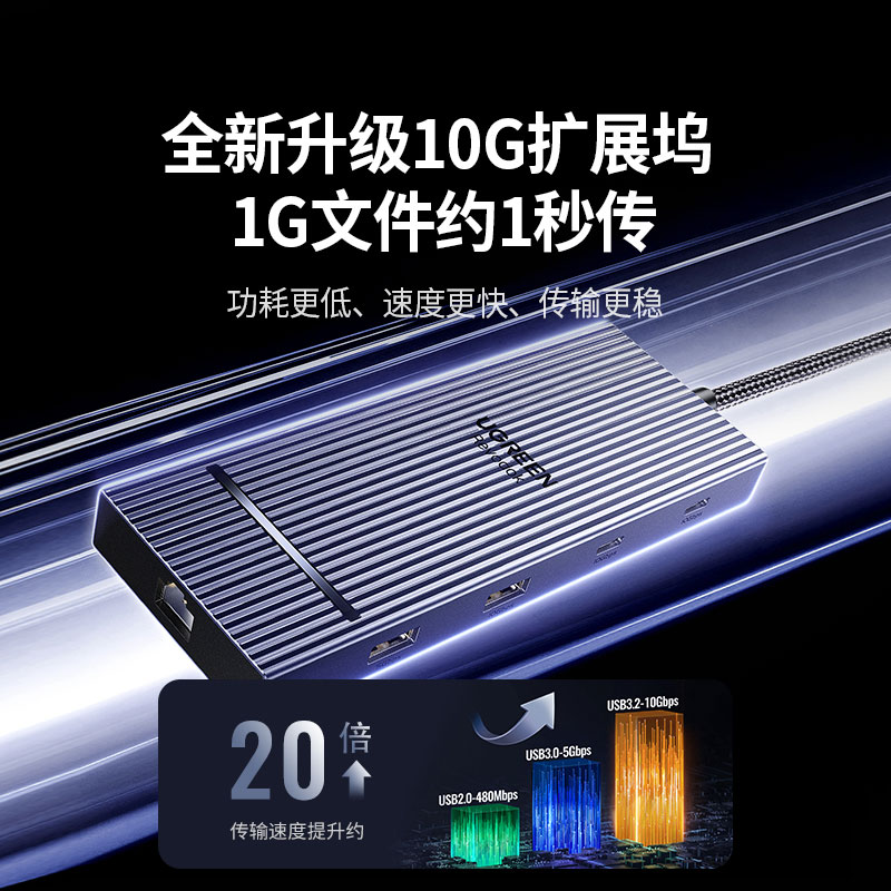 意昂2Type-C十合一多功能扩展坞