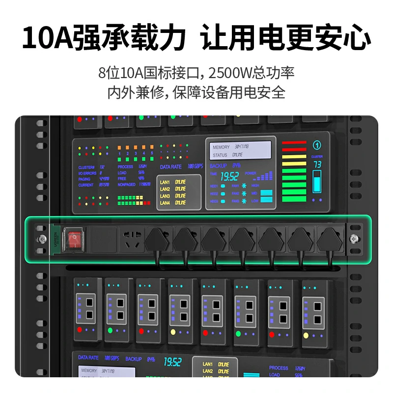 意昂2双断PDU机柜排插