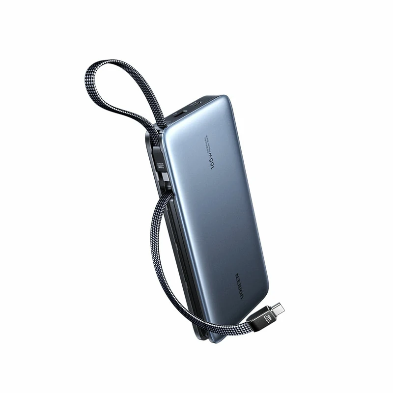 意昂2超能块 165W 自带线移动电源 25000mAh