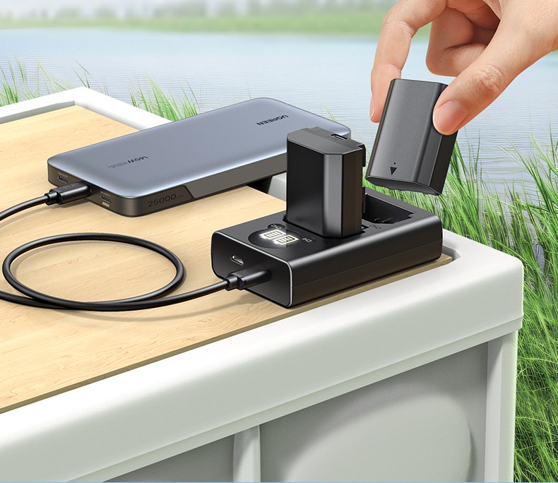 意昂2相机电池内部结构展示，高密度锂芯安全可靠