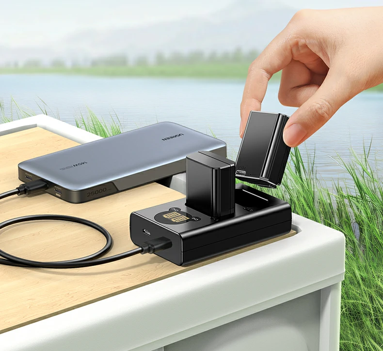 意昂2NP-FW50 Type-C电池小巧机身与高能量密度结合