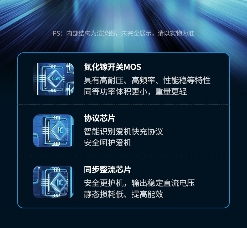 意昂2CD271充电器兼容苹果华为小米三星等主流品牌设备