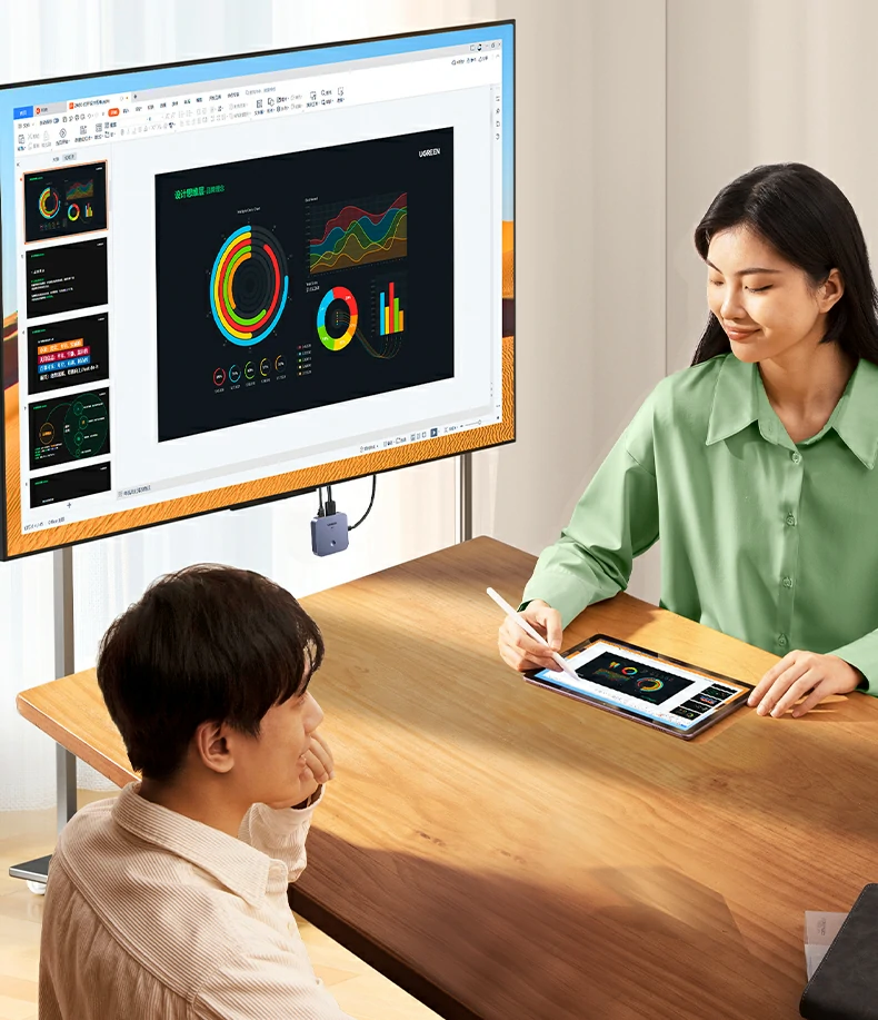 向下兼容1080P 意昂2投屏器适配老旧显示设备