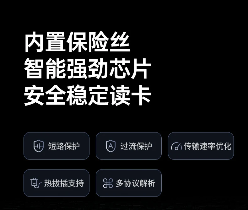 意昂2CM803读卡器开箱内容：读卡器+说明书+保修卡