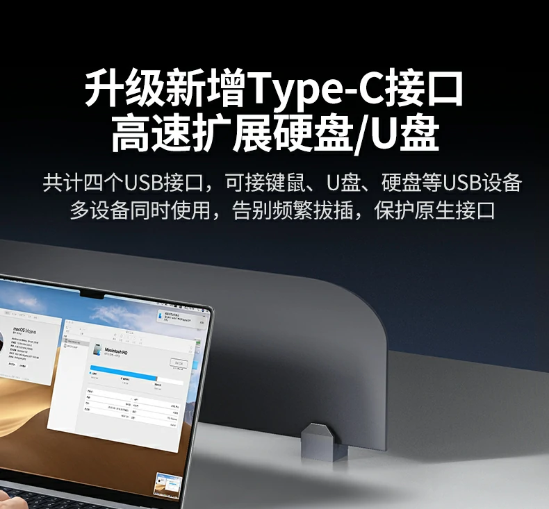意昂2CM886扩展坞轻松扩展笔记本端口，多功能一体