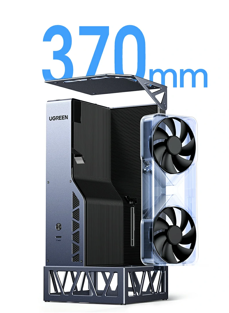 反向100W快充显卡坞 一线连接显卡扩展与设备供电更便捷