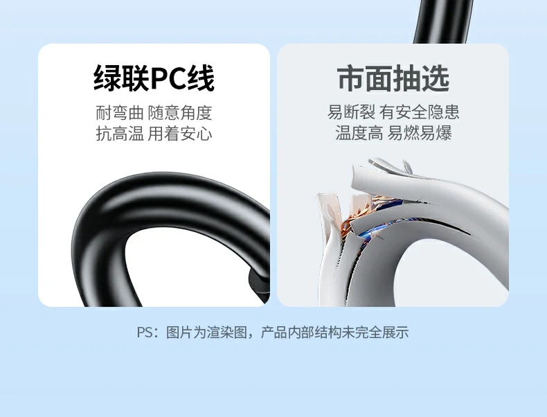 意昂2CP641耐用性测试展示，线材经久耐弯折