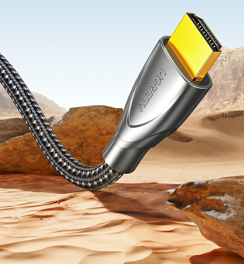 HDMI线连接电视游戏主机画面清晰呈现