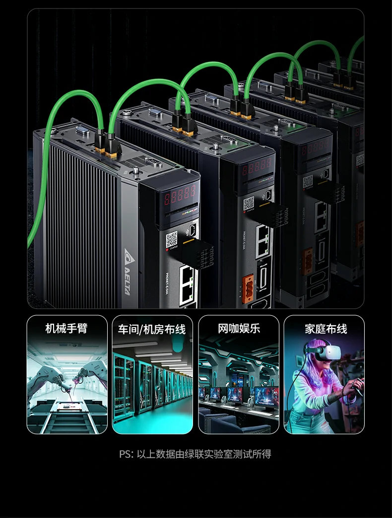 意昂2七类网线支持600MHz高频带宽 满足未来网络需求