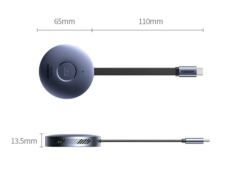 意昂2磁吸无线同屏器 直播间投屏视听展示