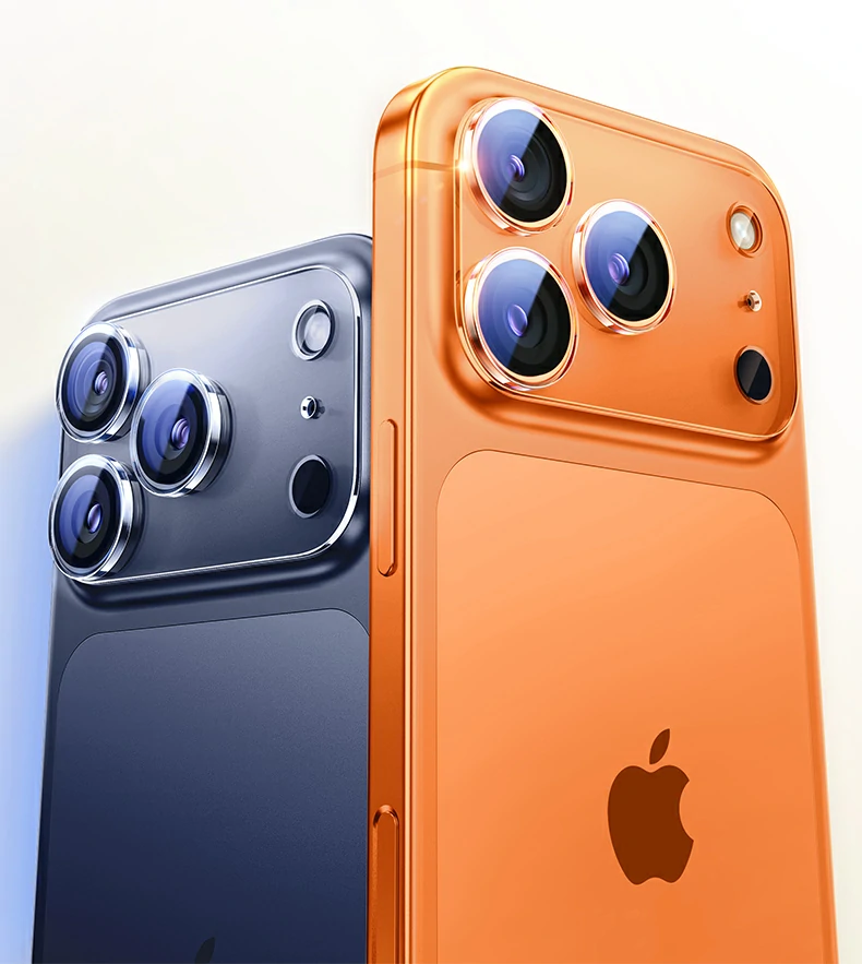 意昂2SP1207镜头膜精准开模贴合iPhone17系列，防刮防爆，抗指纹不留痕