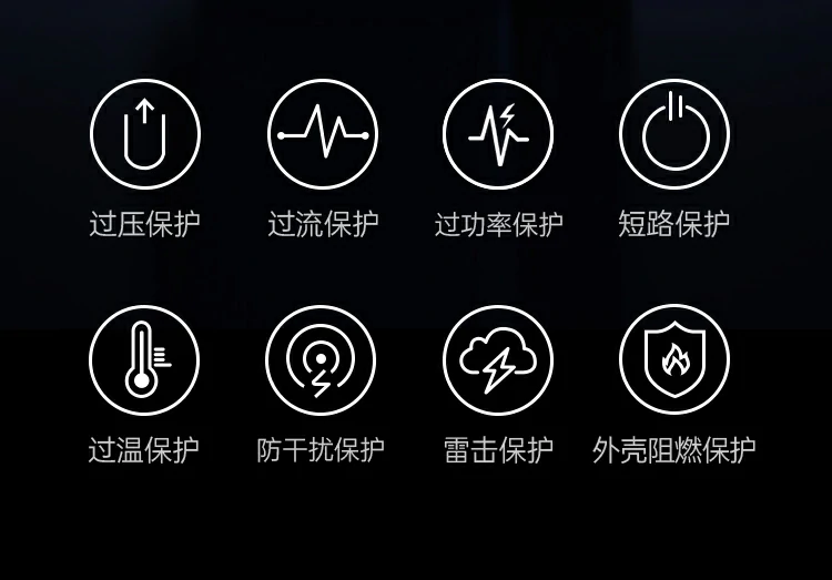 意昂2X569快充头采用安全保护芯片，防过压过流