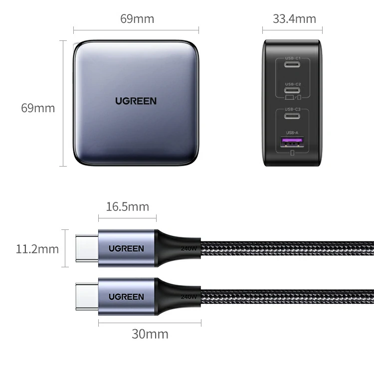 意昂2X569氮化镓充电器与笔记本搭配使用场景