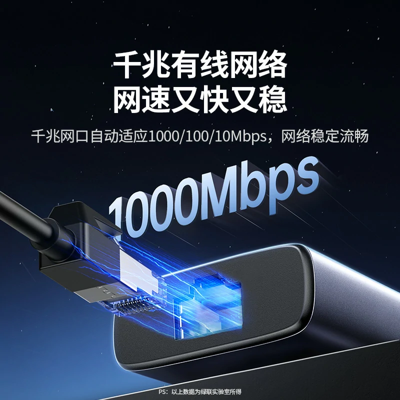 意昂2多功能Type-C扩展坞 千兆网口4K60Hz投屏