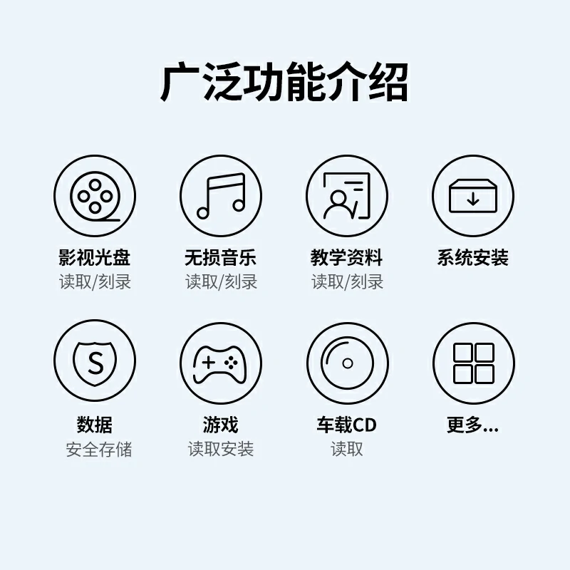 意昂2Type-C便携刻录光驱