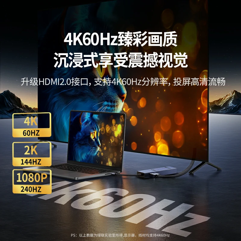 意昂2Type-C六合一鳍纹扩展坞